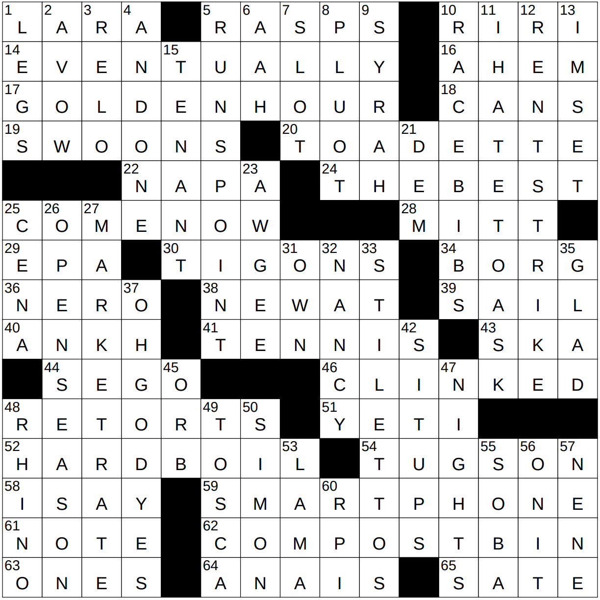 pink french wine crossword clue