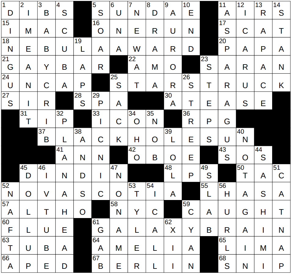0423 25 NY Times Crossword 23 Apr 25 Wednesday NYXCrossword 0423 25 NY Times Crossword 23 Apr 25 Wednesday NYXCrossword
