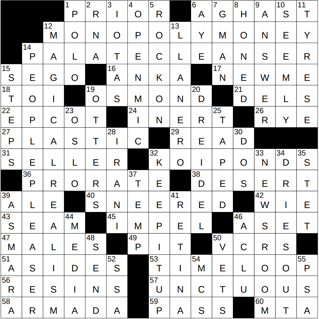 0623 23 NY Times Crossword 23 Jun 23 Friday NYXCrossword