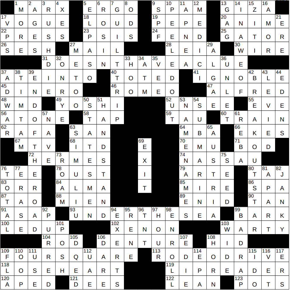 total nyt crossword