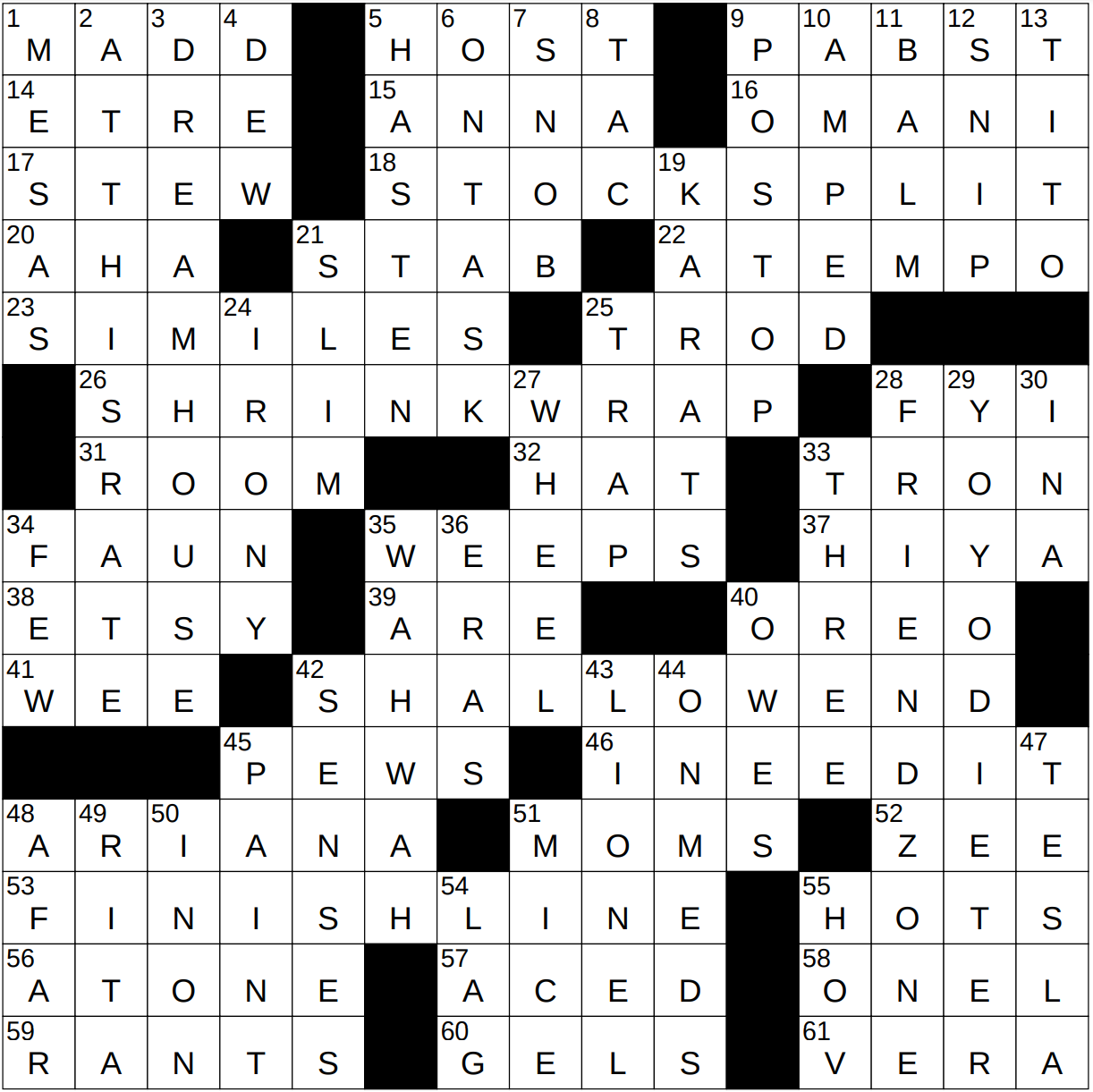 0726 23 NY Times Crossword 26 Jul 23 Wednesday NYXCrossword