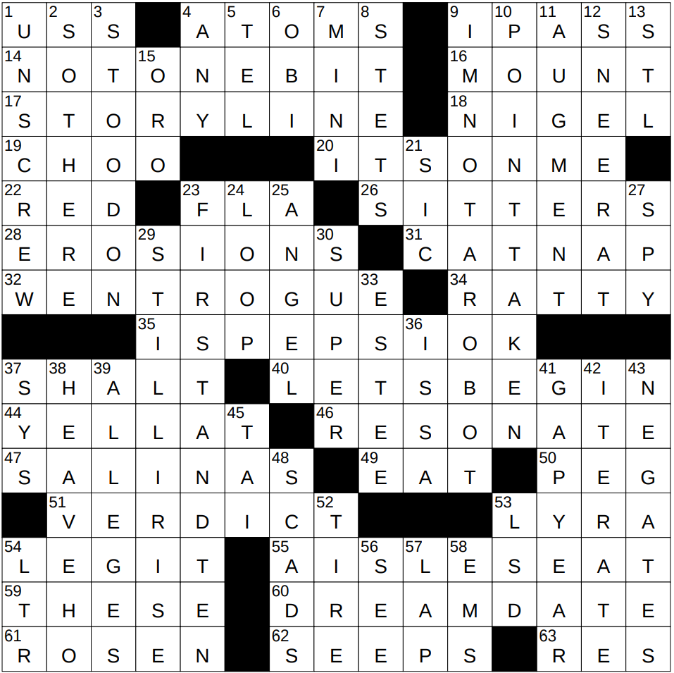 0802 24 NY Times Crossword 2 Aug 24 Friday NYXCrossword