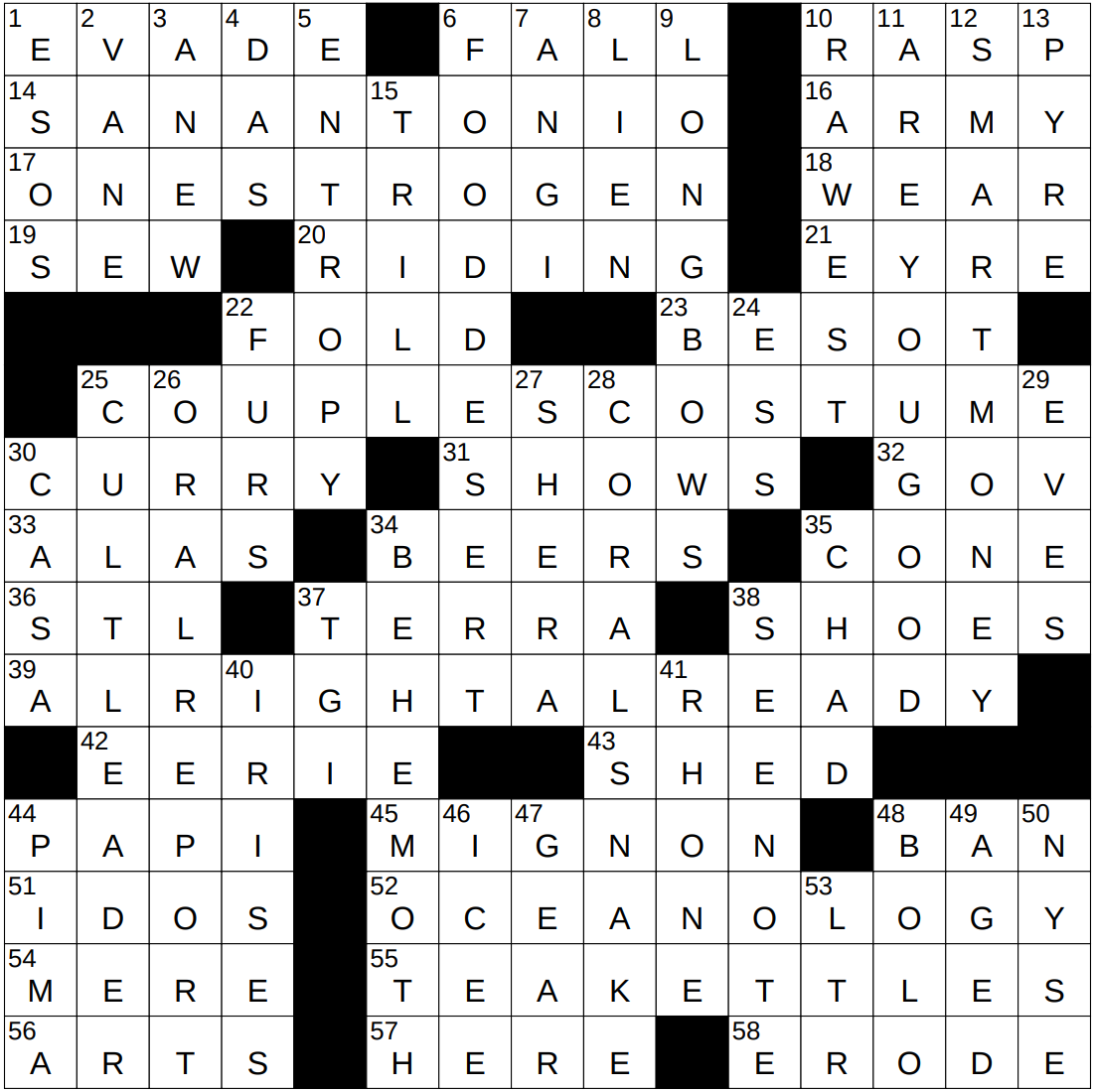 hispanic boy crossword clue