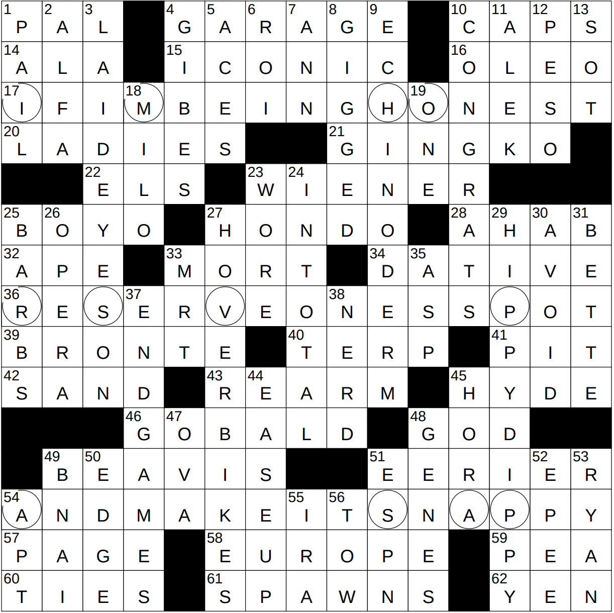 1018 22 NY Times Crossword 18 Oct 22 Tuesday NYXCrossword