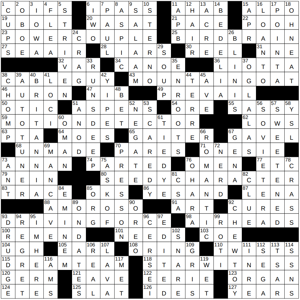 1207 25 NY Times Crossword 7 Dec 25 Sunday NYXCrossword
