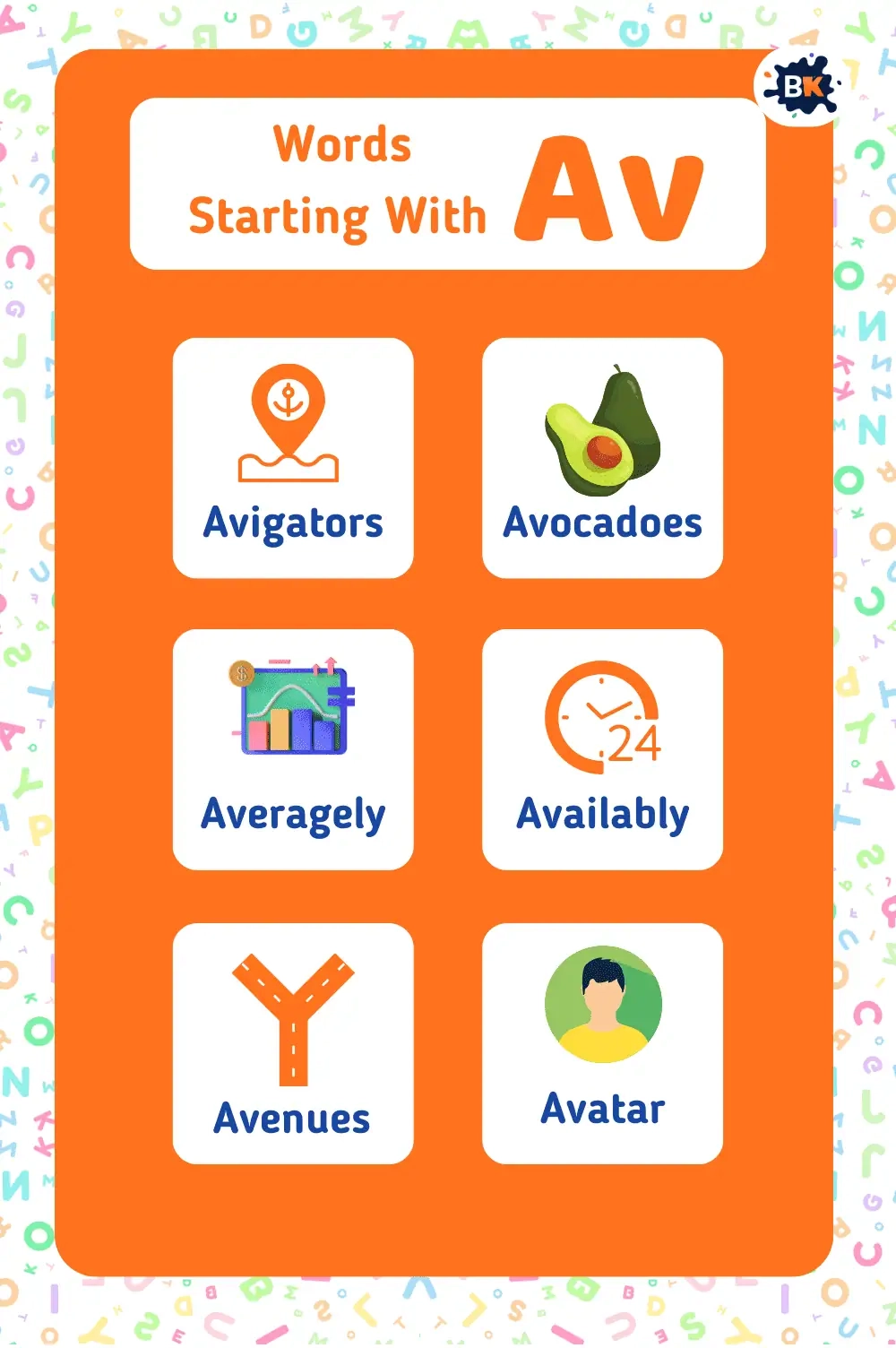 words that starts with av