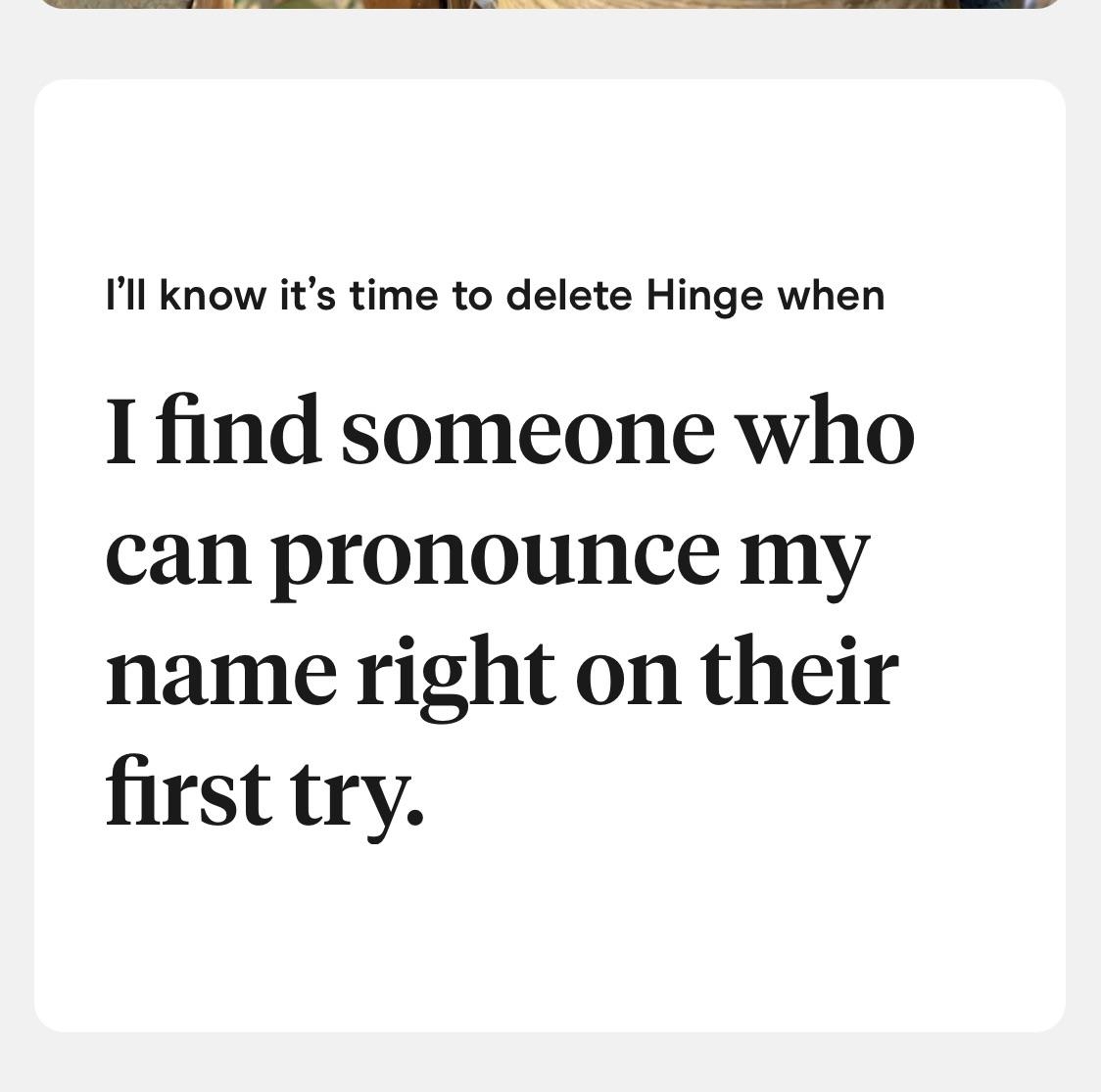 28M Joined Hinge For The First Time Needed Feedback On My Prompts R hingeapp