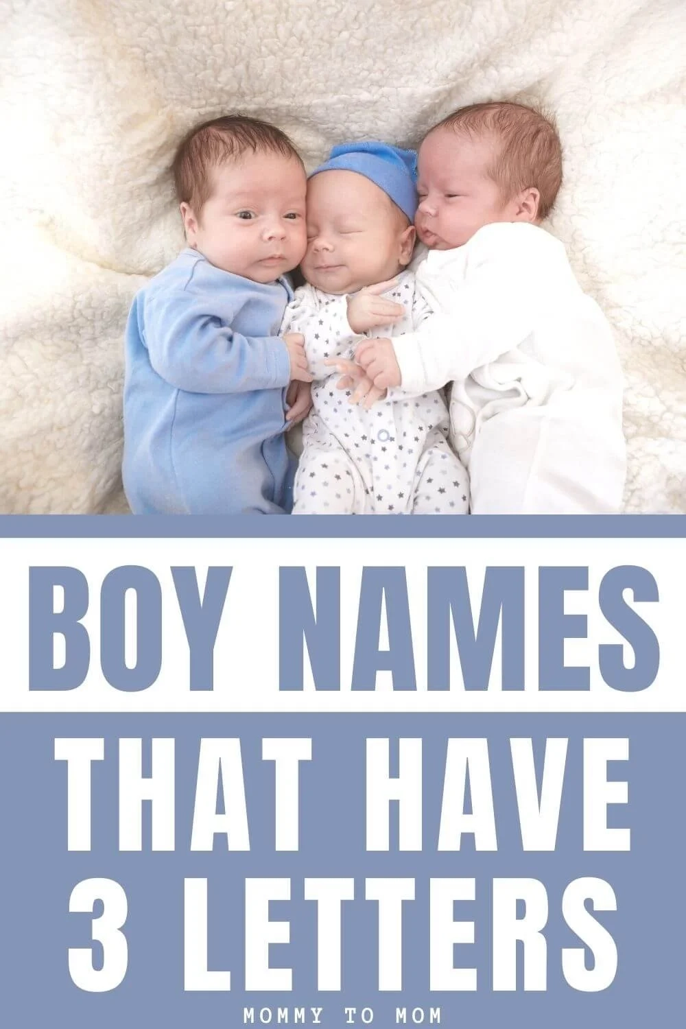 three letter male names