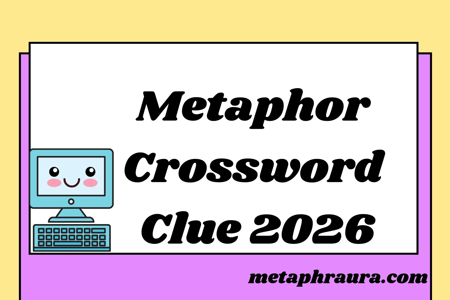 50 Metaphor For Malice Crossword Clue 2026