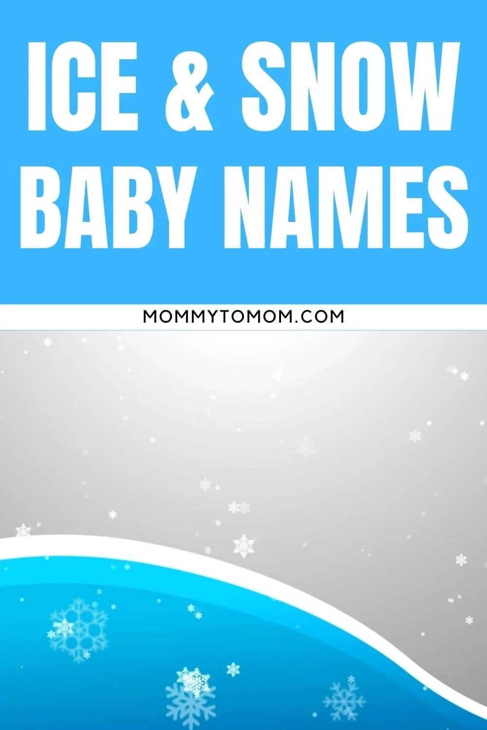 53 Cool Baby Names That Mean Ice Or Snow