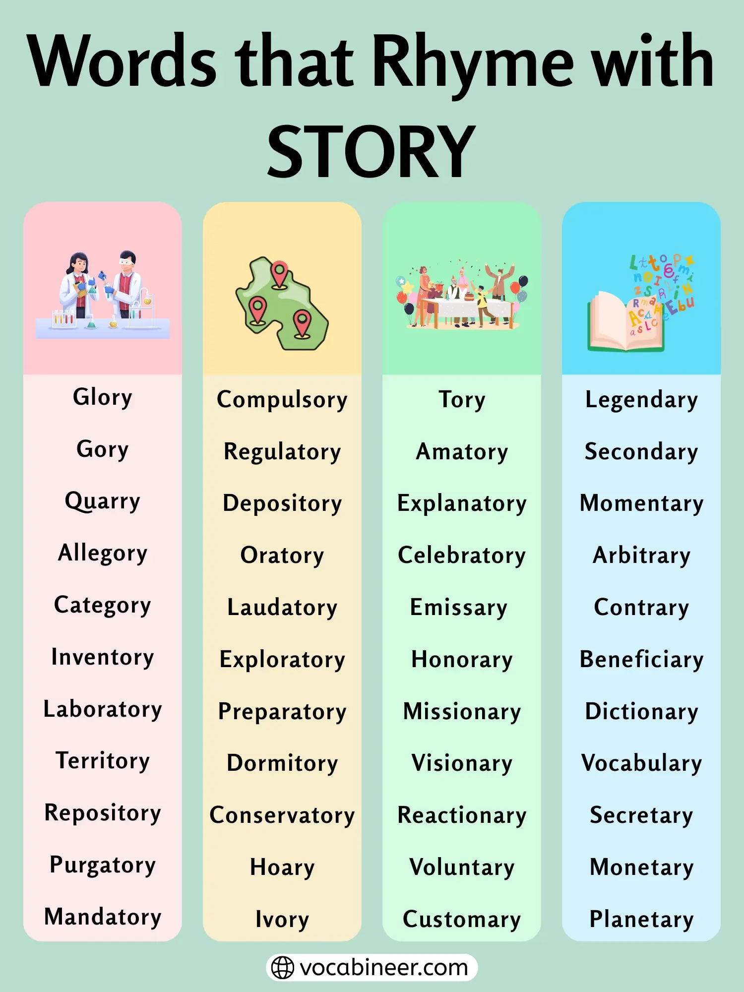 words that rhyme with given words that rhyme with given