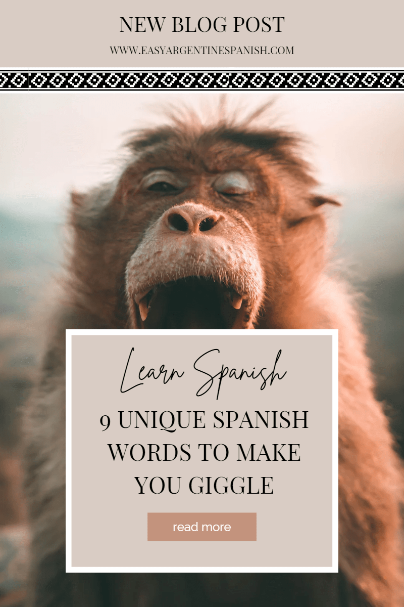 9 Unique Spanish Words For Funny To Make You Giggle Easy Argentine Spanish