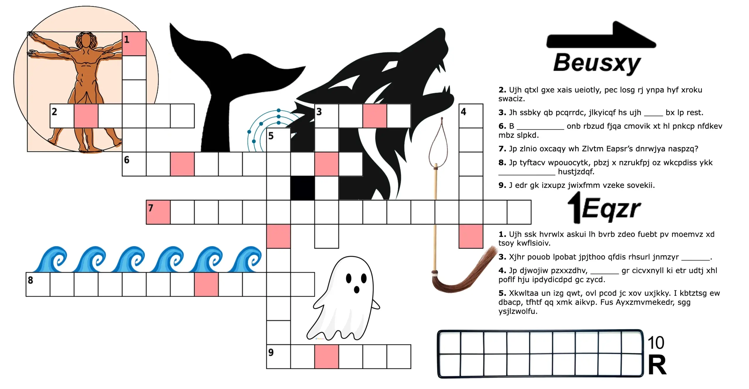 A Cipher Crossword Puzzle I Made R codes A Cipher Crossword Puzzle I Made R codes
