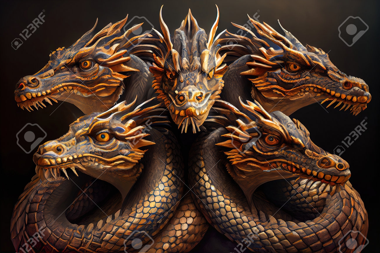 mythological beast regenerate heads