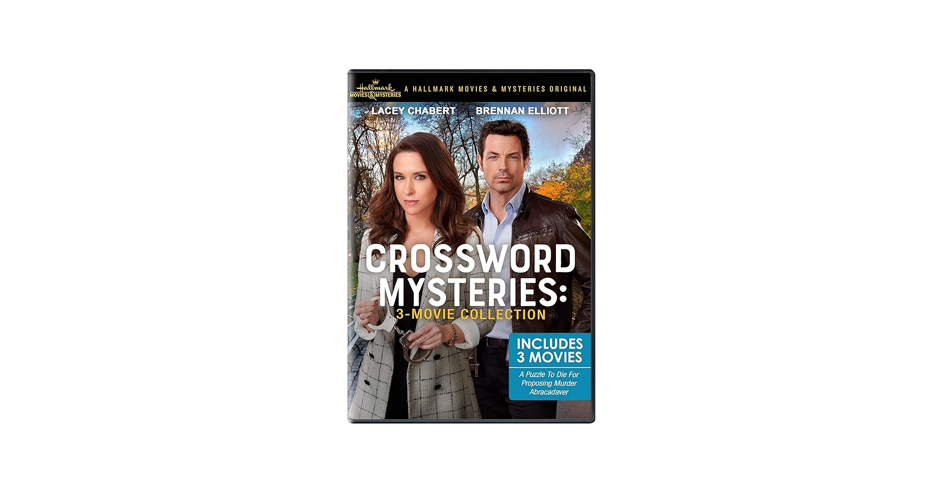 Amazon CROSSWORD MYSTERIES 3 MOVIE COLLECTION DVD Don McCutcheon Jonathan Wright Lacey Chabert Brennan Elliott Barbara Niven John Kapelos Movies TV