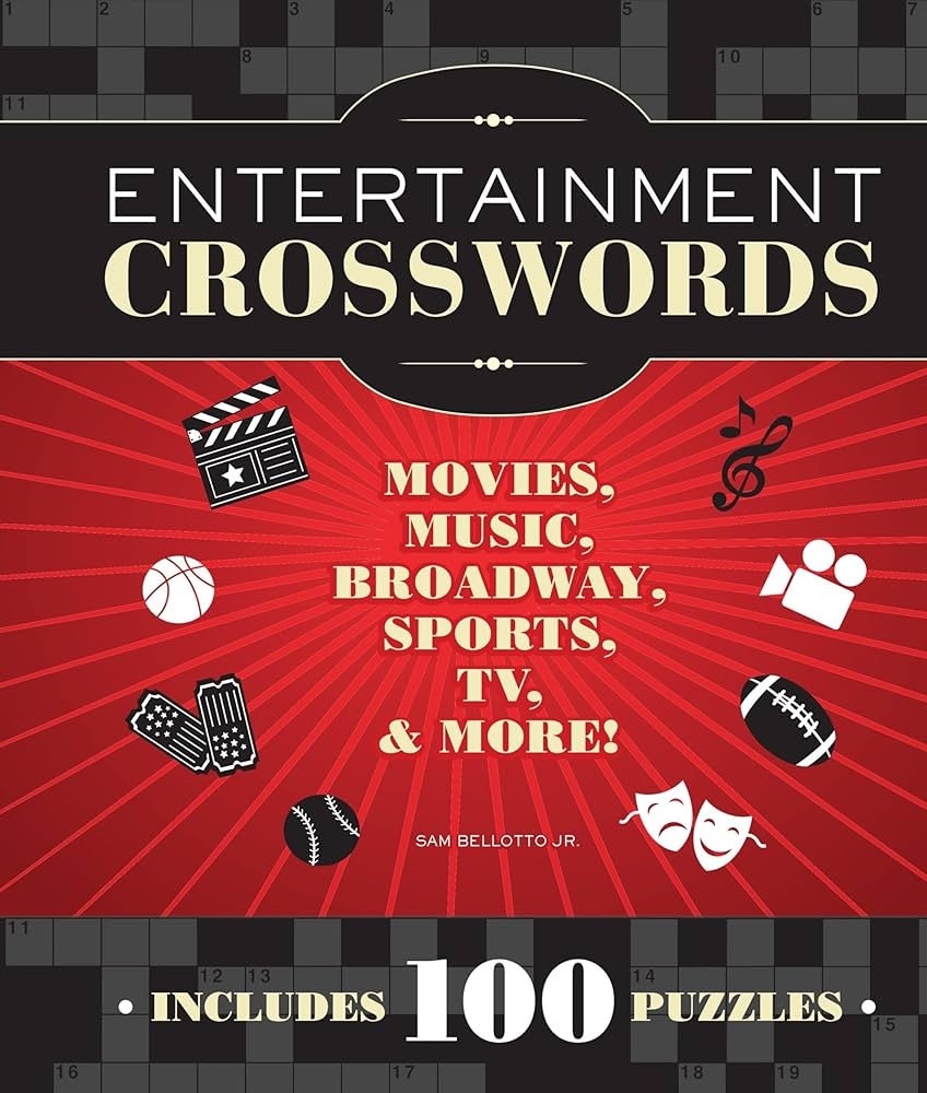 Amazon Entertainment Crosswords Movies Music Broadway Sports TV More 9781936140824 Sam Bellotto Jr Books Amazon Entertainment Crosswords Movies Music Broadway Sports TV More 9781936140824 Sam Bellotto Jr Books