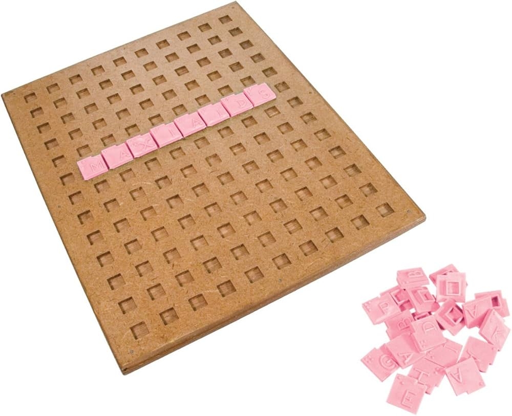 Amazon Tactile Braille Crossword Puzzle Game Health Household