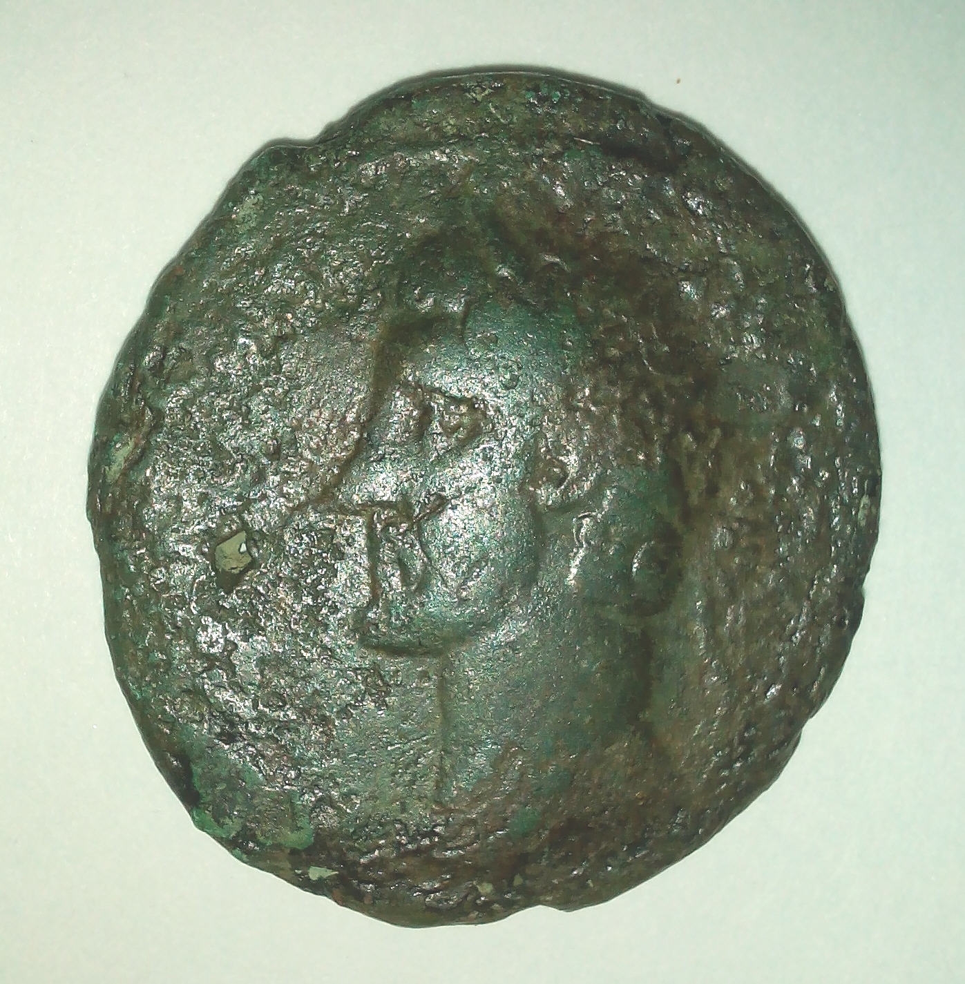 Ancient History How To Identify This Coin With A Bust On One Side And The Letters S And C On The Other Side History Stack Exchange