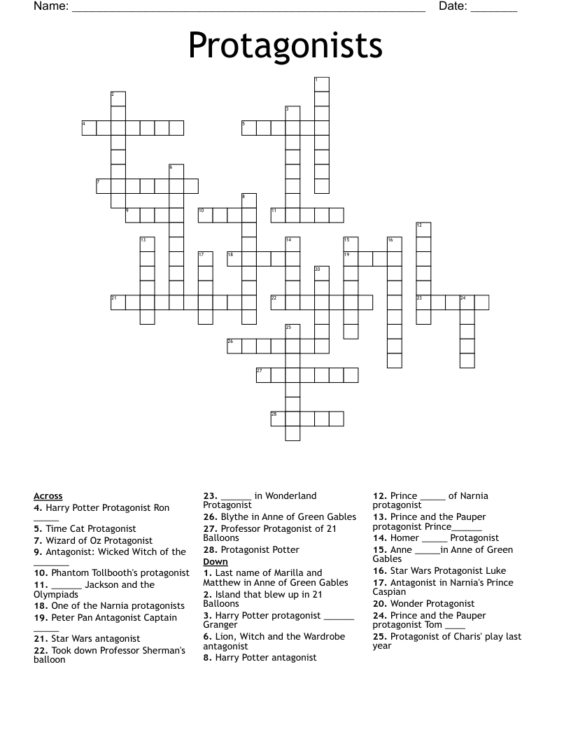 Anne Of Green Gables Word Search WordMint