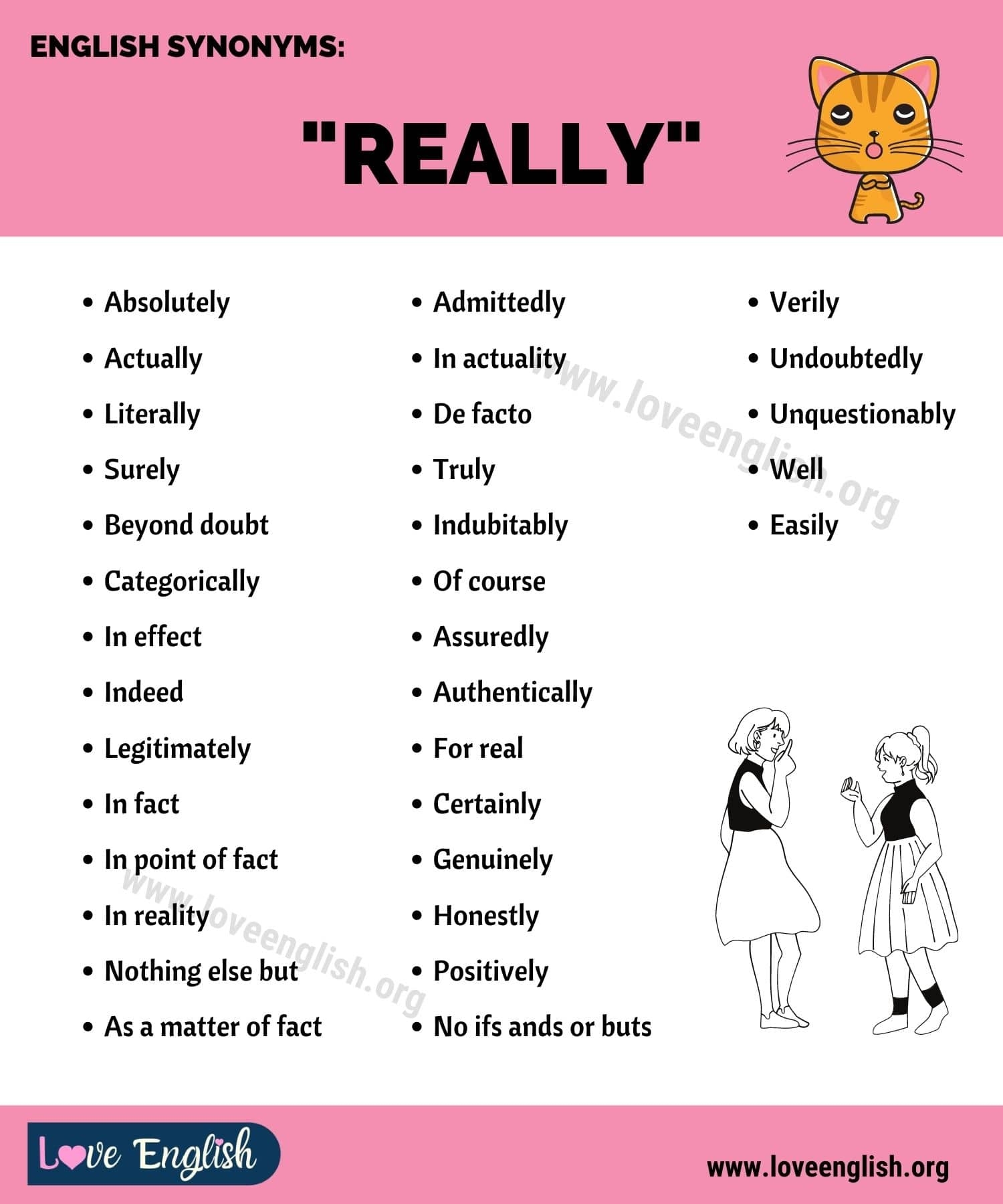 Another Word For Really 27 Synonyms By Meaning And Usage ESL Teachers