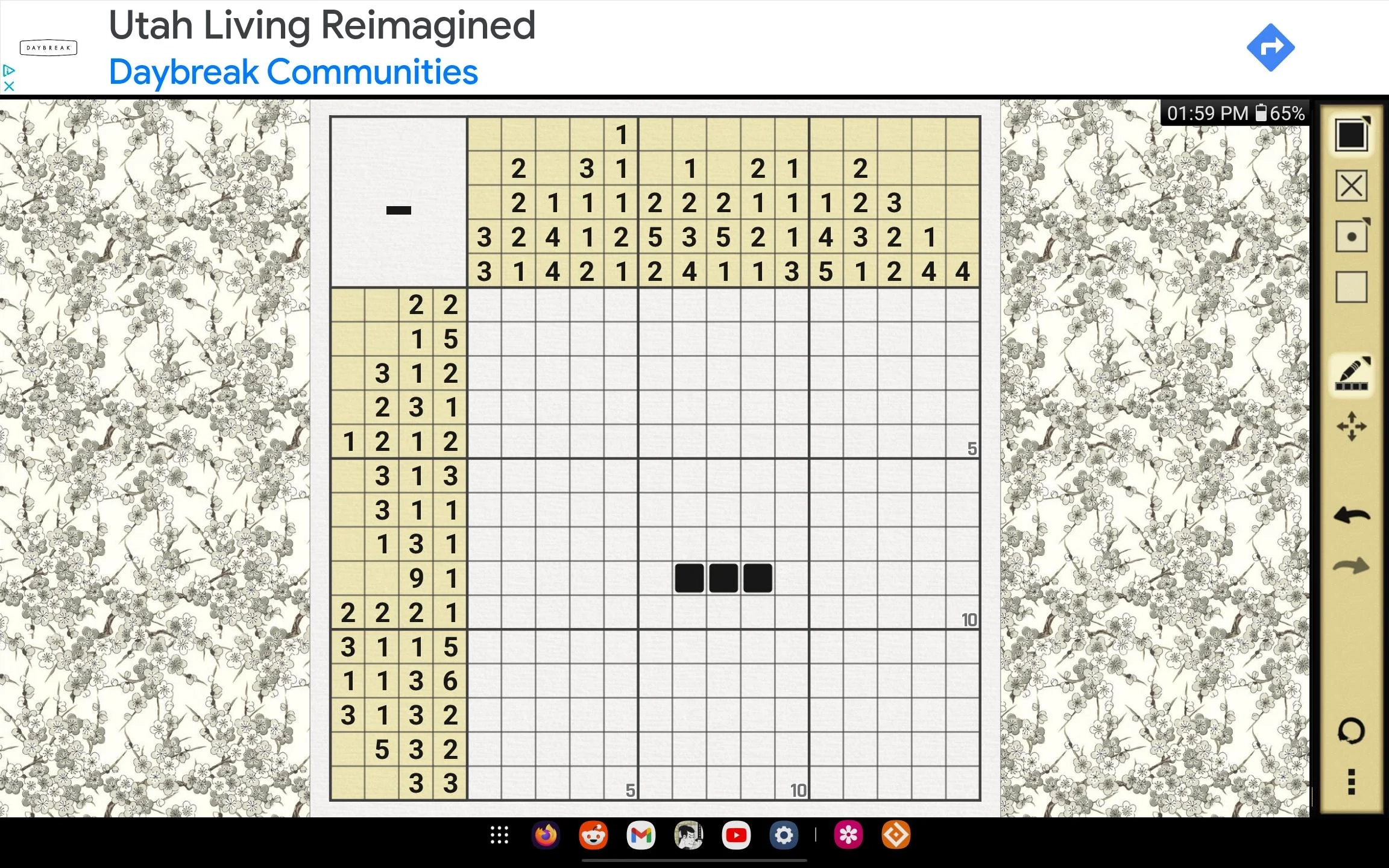 Apparently My Edge Logic Is Bad R nonograms