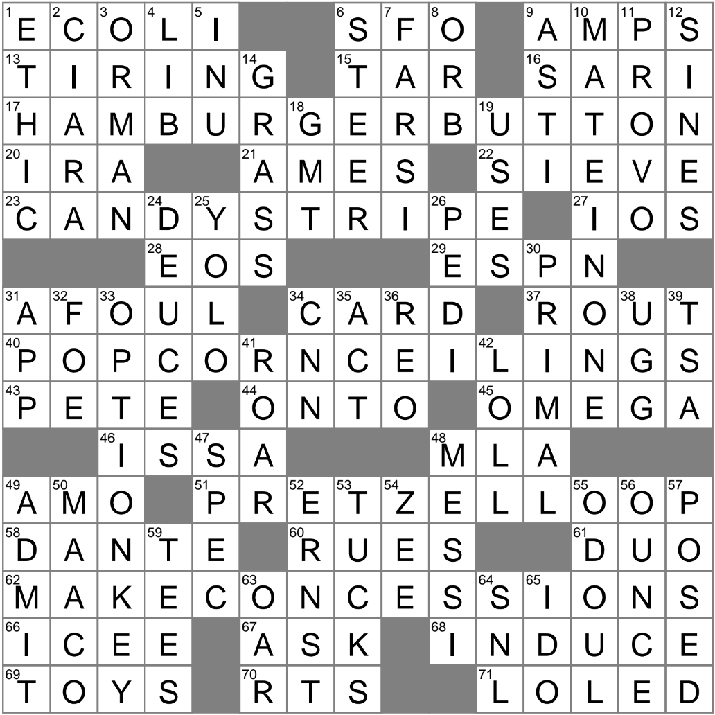 Apple Core Crossword Clue Archives LAXCrossword Apple Core Crossword Clue Archives LAXCrossword