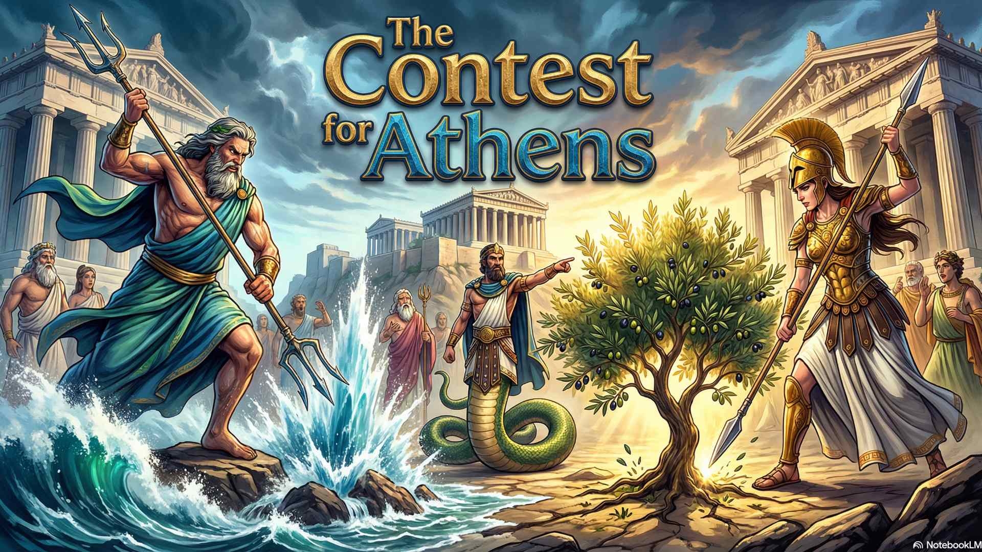 gift of athena to athenians