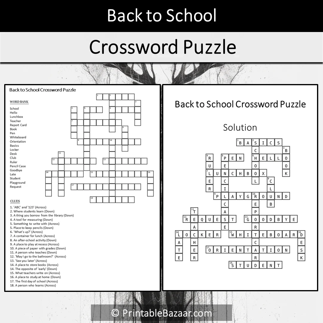 recess crossword clue