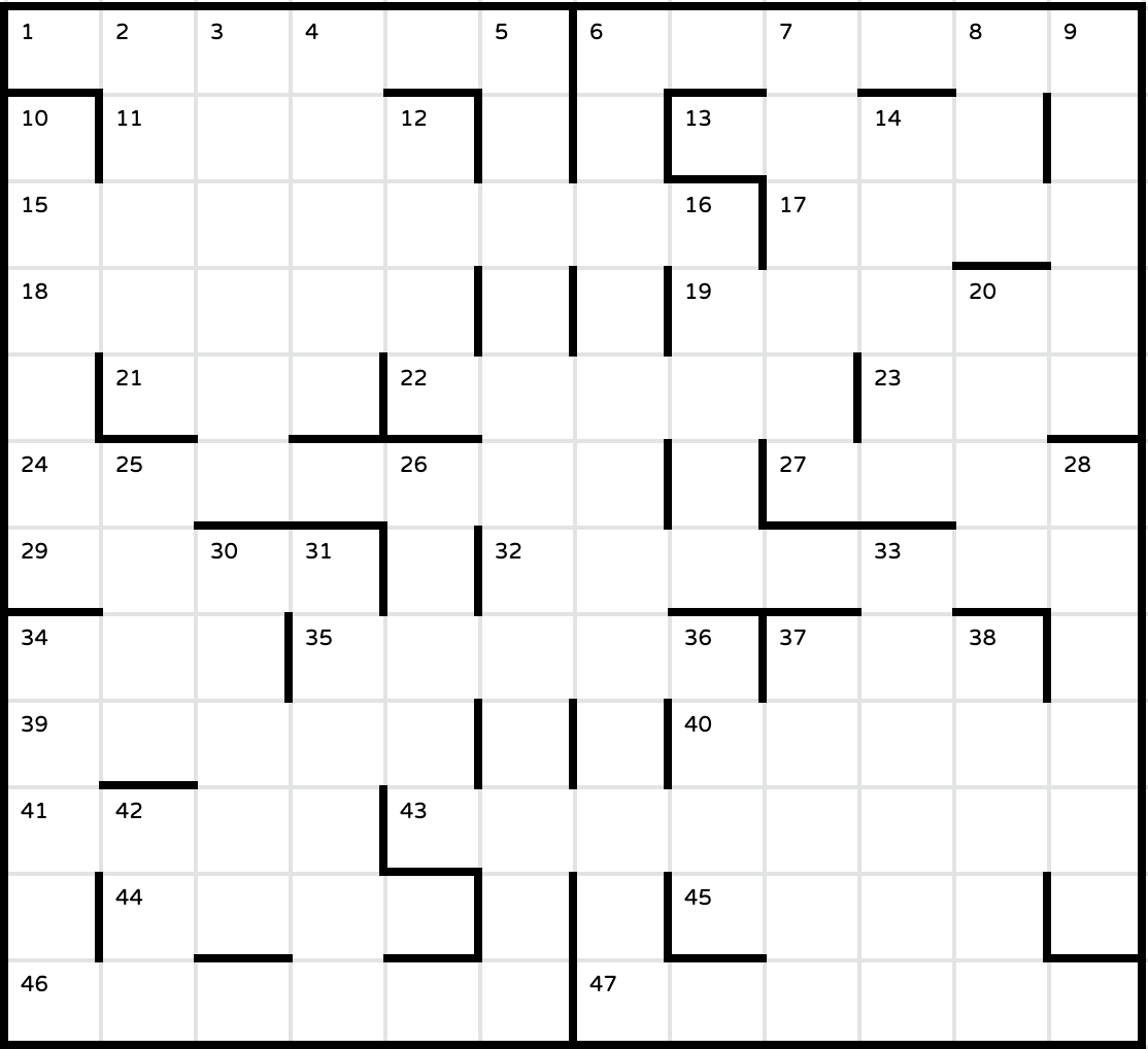 Barred Crossword Puzzling Stack Exchange Barred Crossword Puzzling Stack Exchange