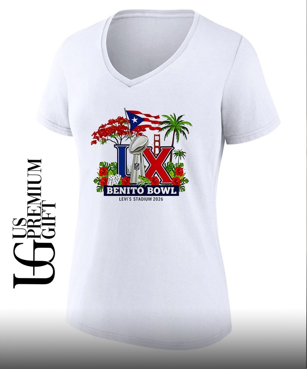 Benito Bowl LX Big Game Puerto Rico Levi s Stadium 2026 Flag Shirt Hoodie Sweater Long Sleeve And Tank Top Benito Bowl LX Big Game Puerto Rico Levi s Stadium 2026 Flag Shirt Hoodie Sweater Long Sleeve And Tank Top