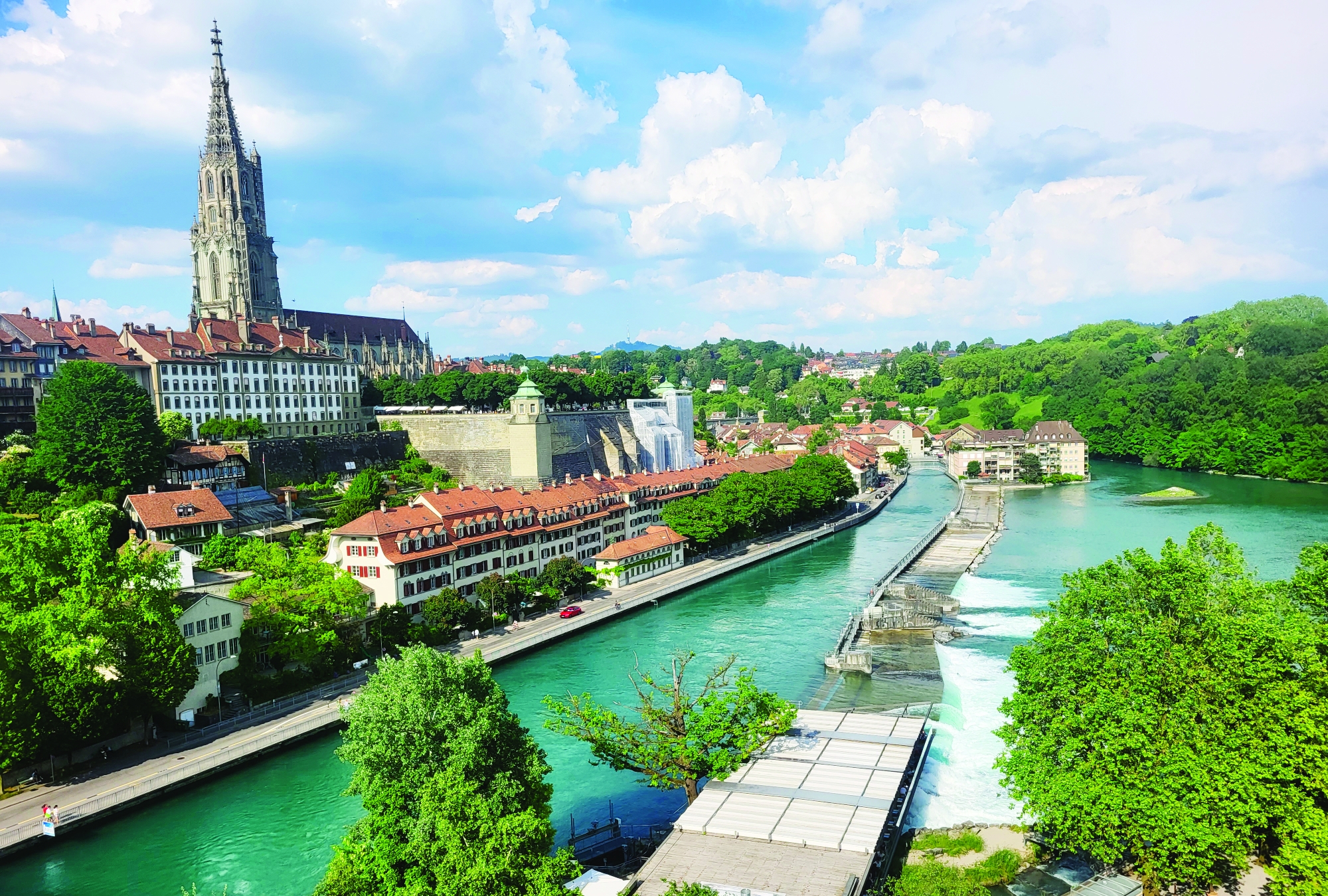 swiss river crossword clue