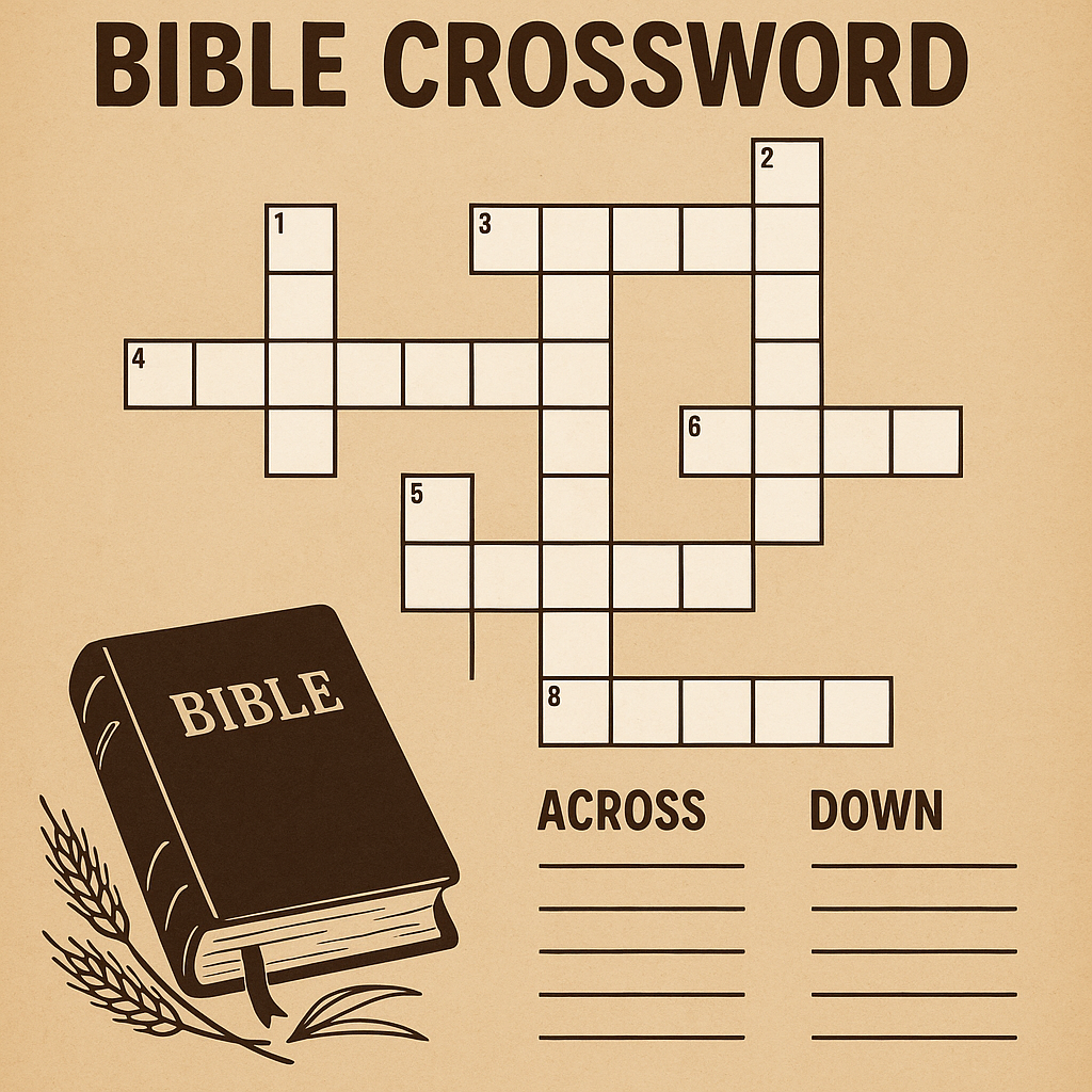 Bible Crossword Puzzle Genesis And Exodus Bible Crossword Puzzle Genesis And Exodus