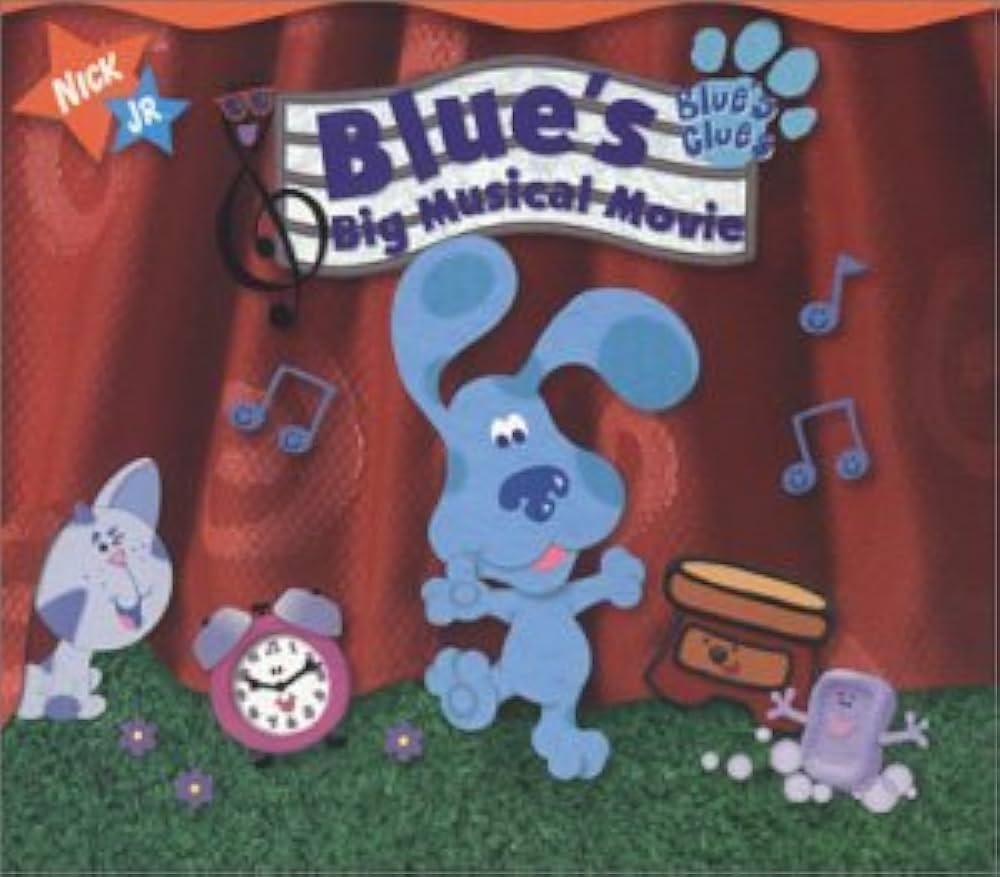 Blue s Clues Various Artists Soundtracks Blue s Big Musical Movie 2000 Film Amazon Music
