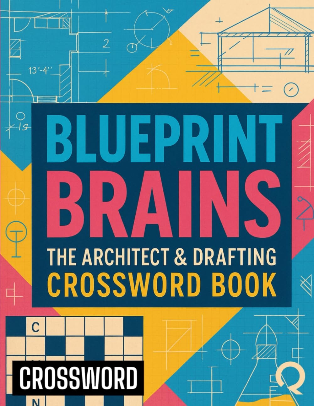 Blueprint Brains The Architect Drafting Crossword Book Florez Mario Amazon sg Books