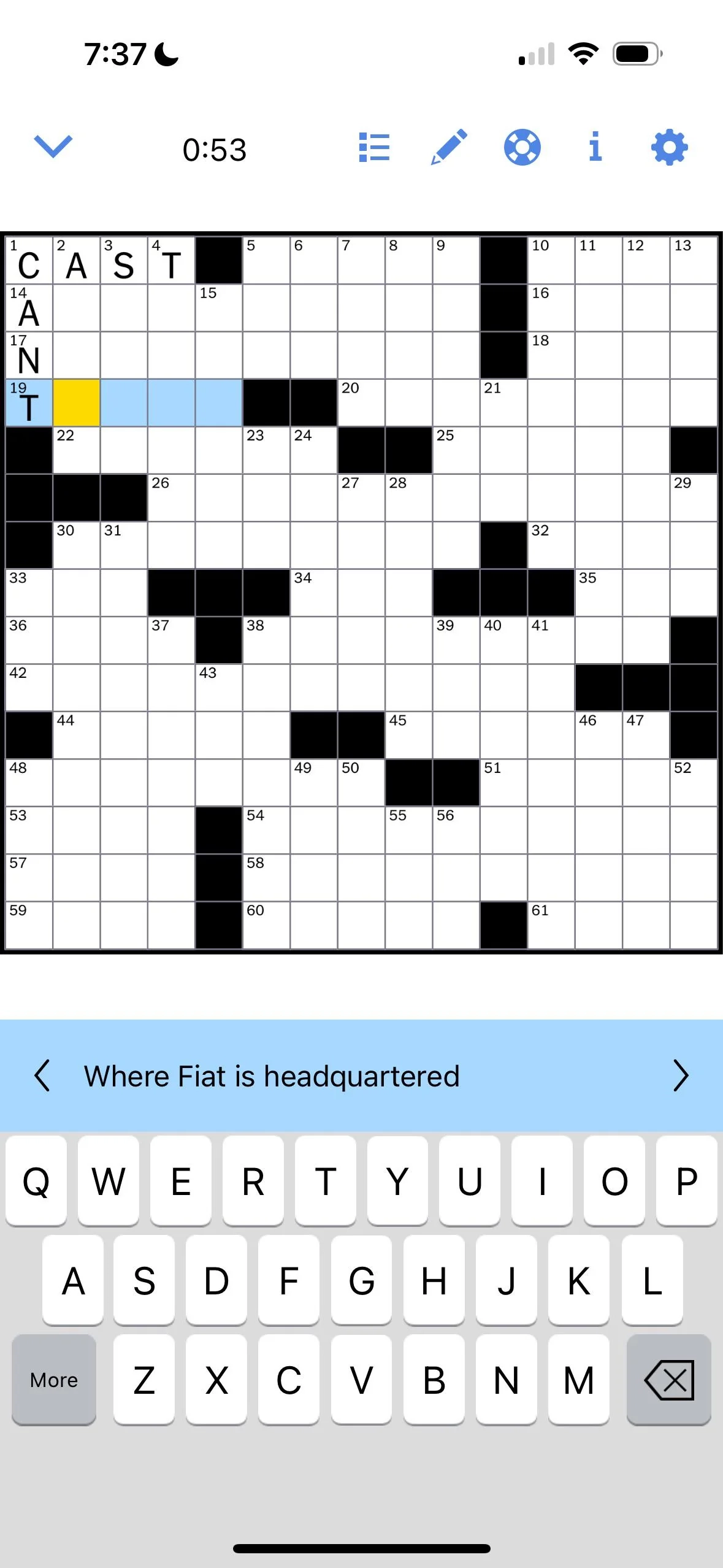 rage crossword clue