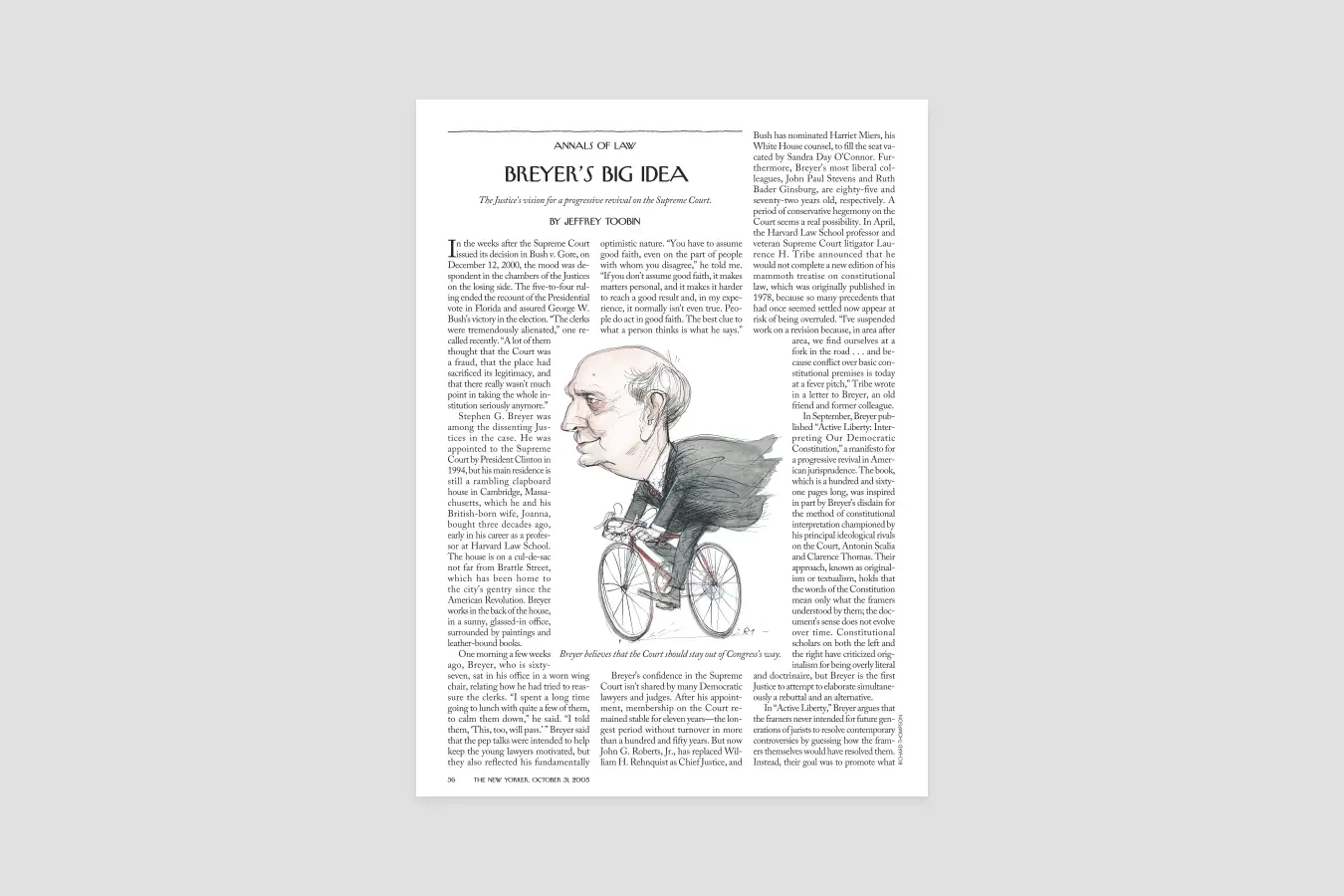 Breyer s Big Idea The New Yorker