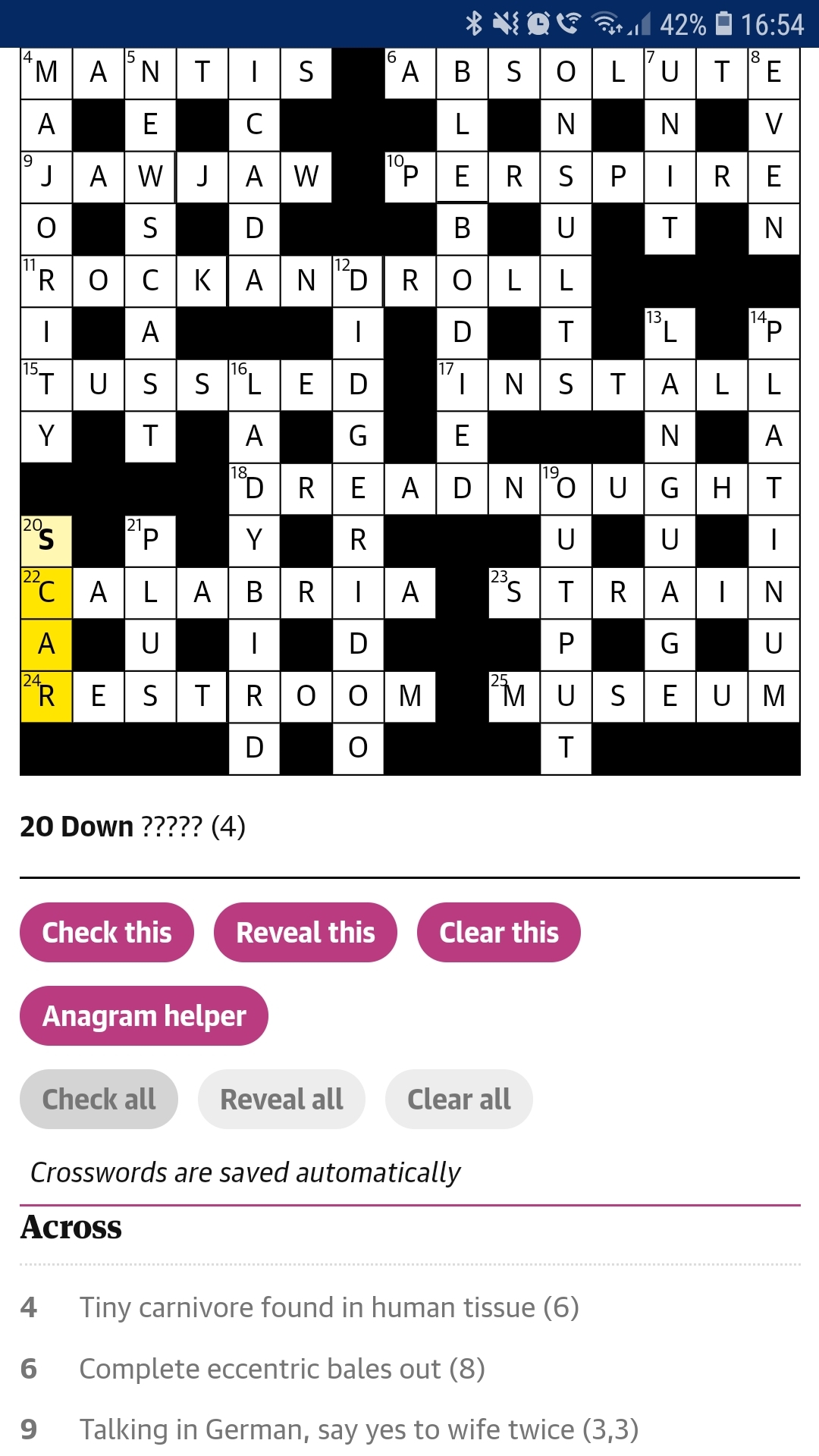 Can Anybody Explain This Clue R crosswords
