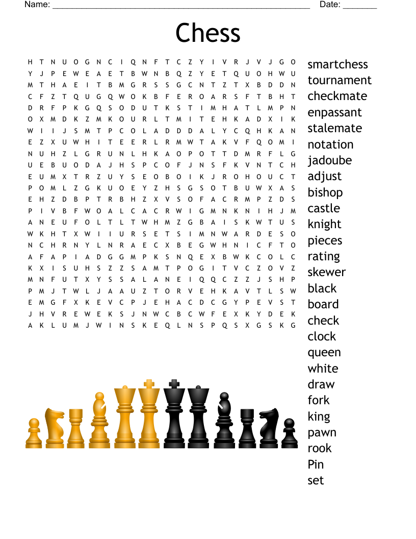 Chess Crossword WordMint
