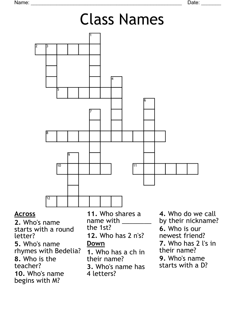 nickname crossword clue nickname crossword clue