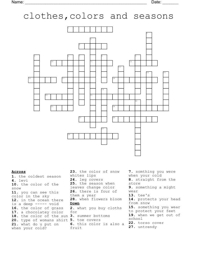 get your head on straight crossword
