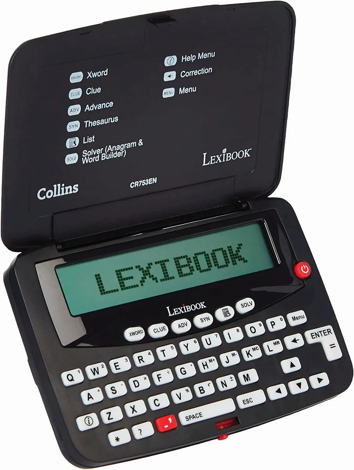 Collins Bradford s Electronic Crossword Solver Lexibook