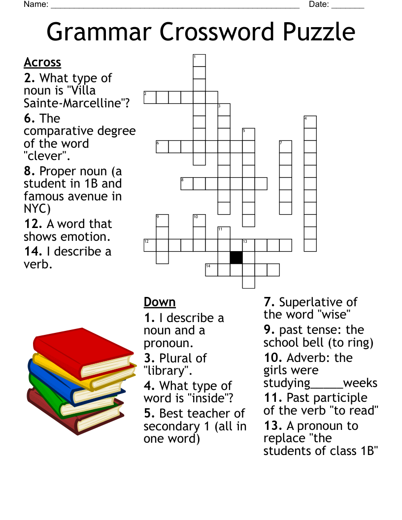 Compostion Crossword WordMint