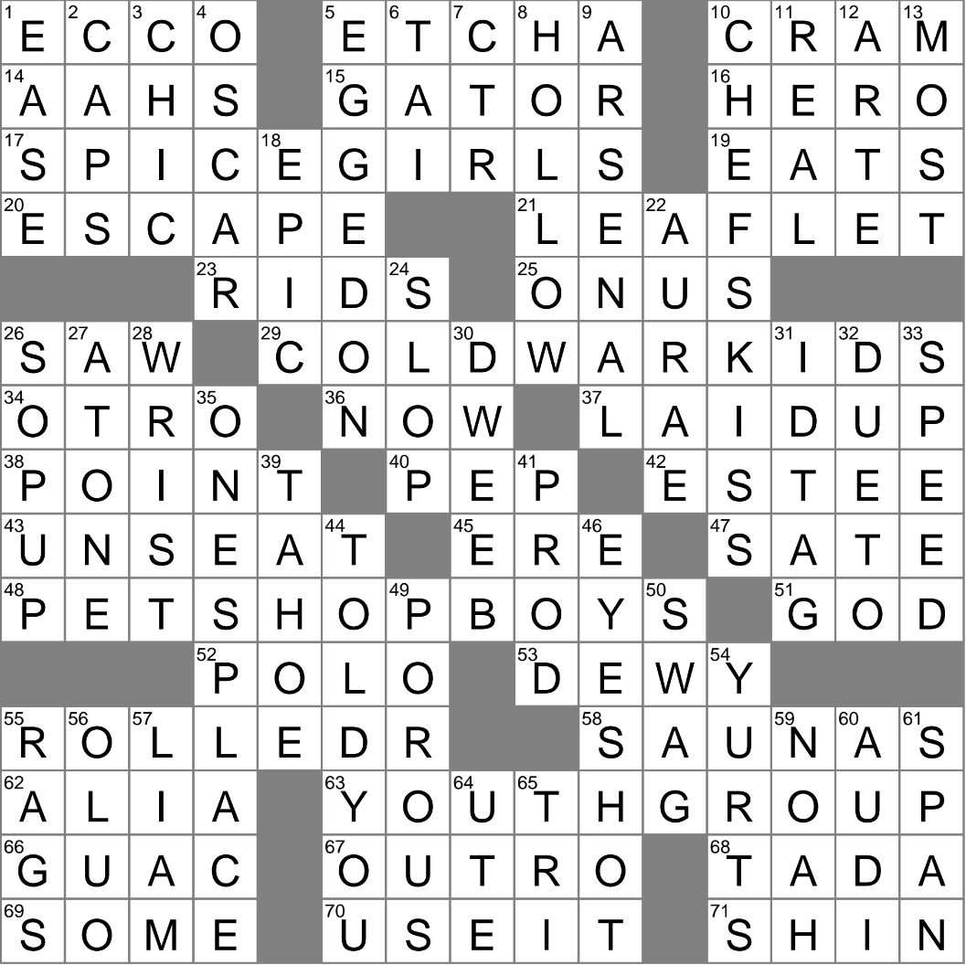 Consonant Sound Common In Spanish Crossword Clue Archives LAXCrossword