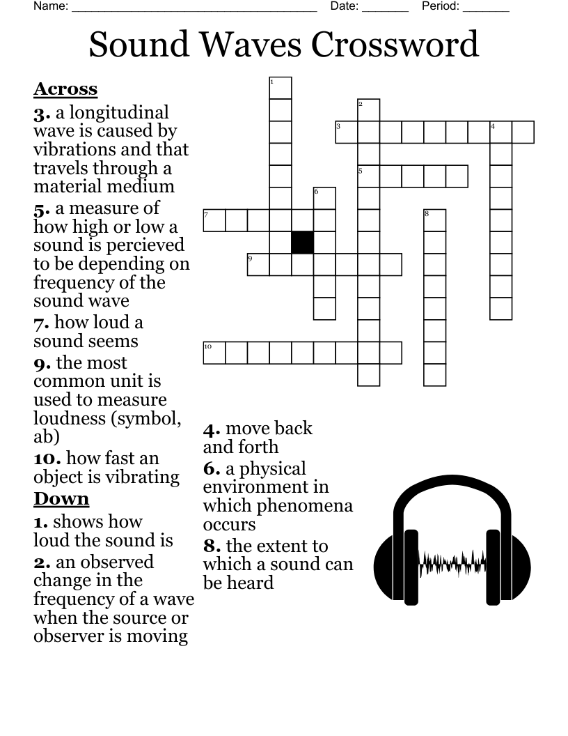 Consonant Sounds Crossword WordMint