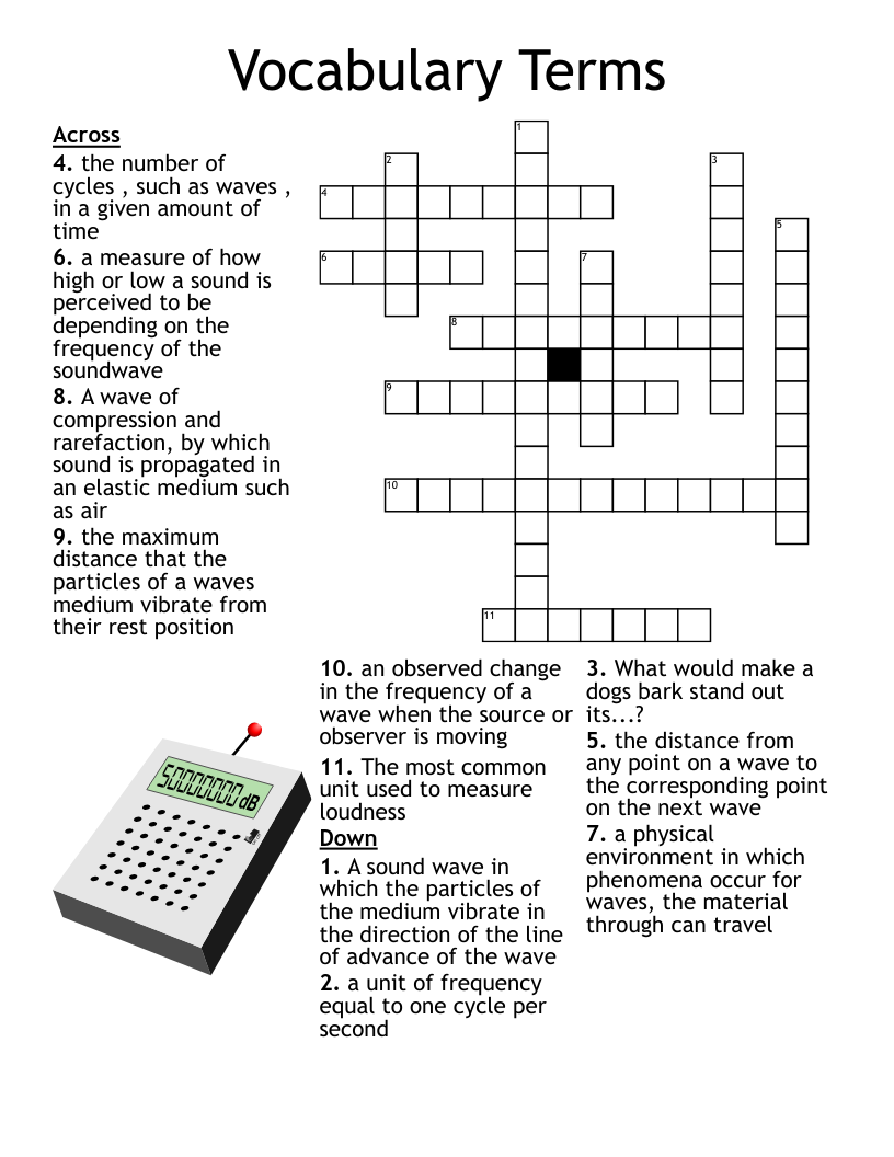 Consonant Sounds Crossword WordMint