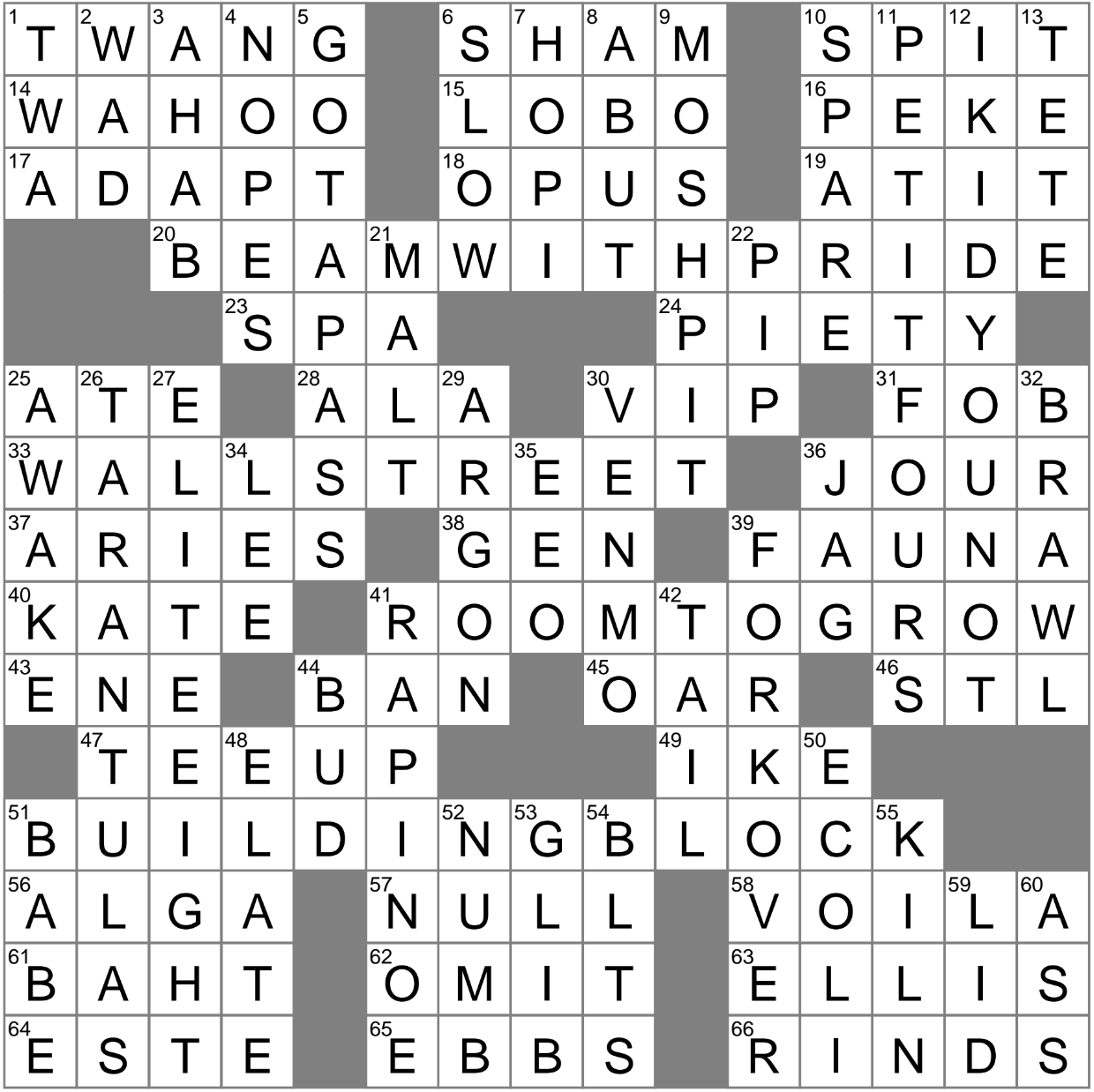 nighttime sound nyt crossword
