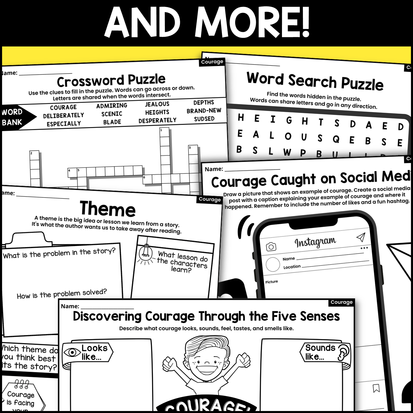 courage crossword clue