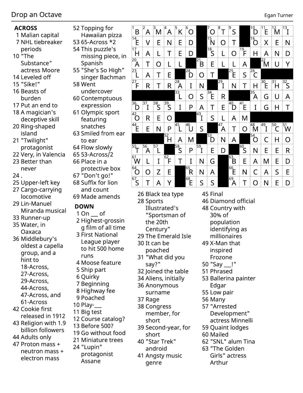 burden crossword clue