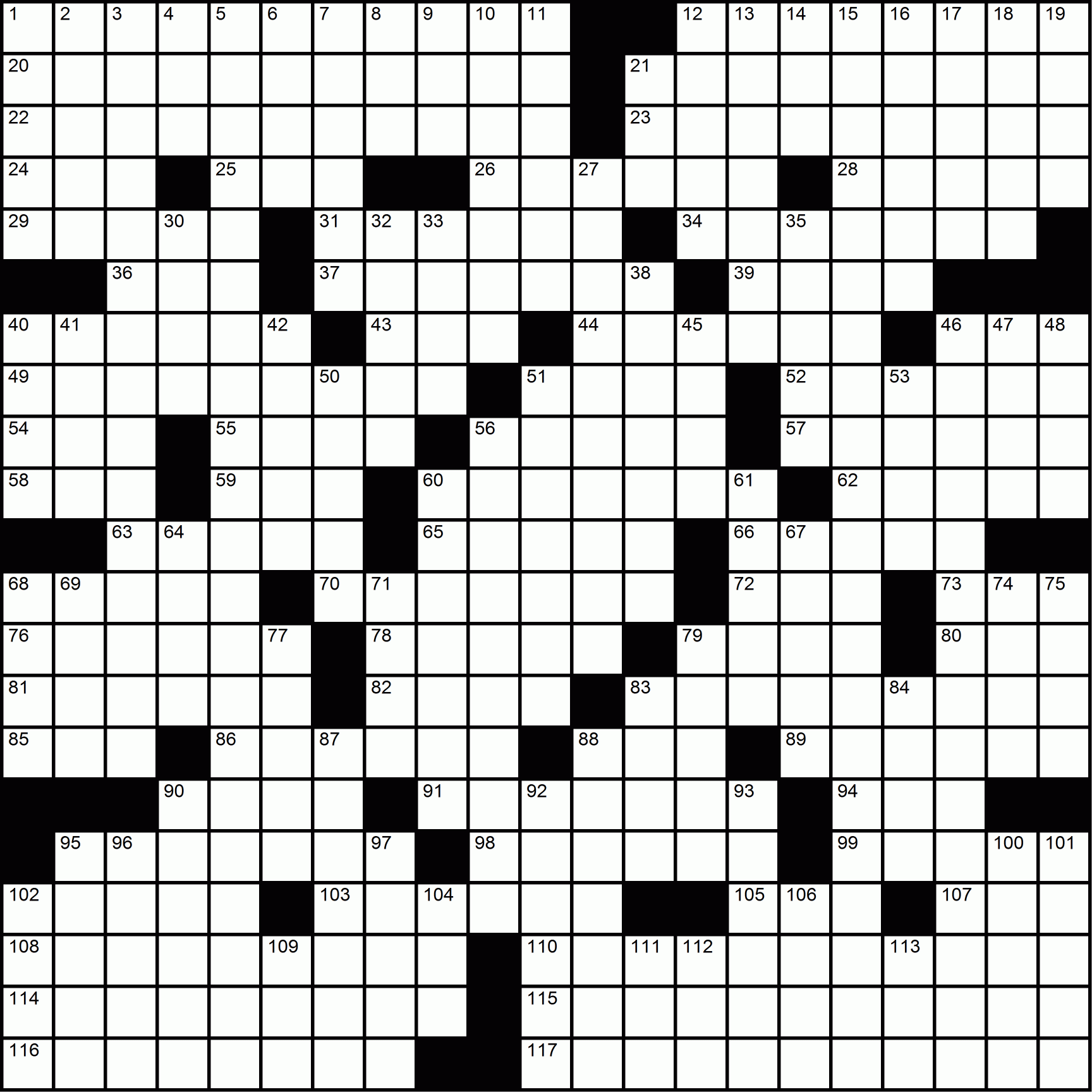 CROSSWORD 450 Themeless Monday 176 Brendan Emmett Quigley
