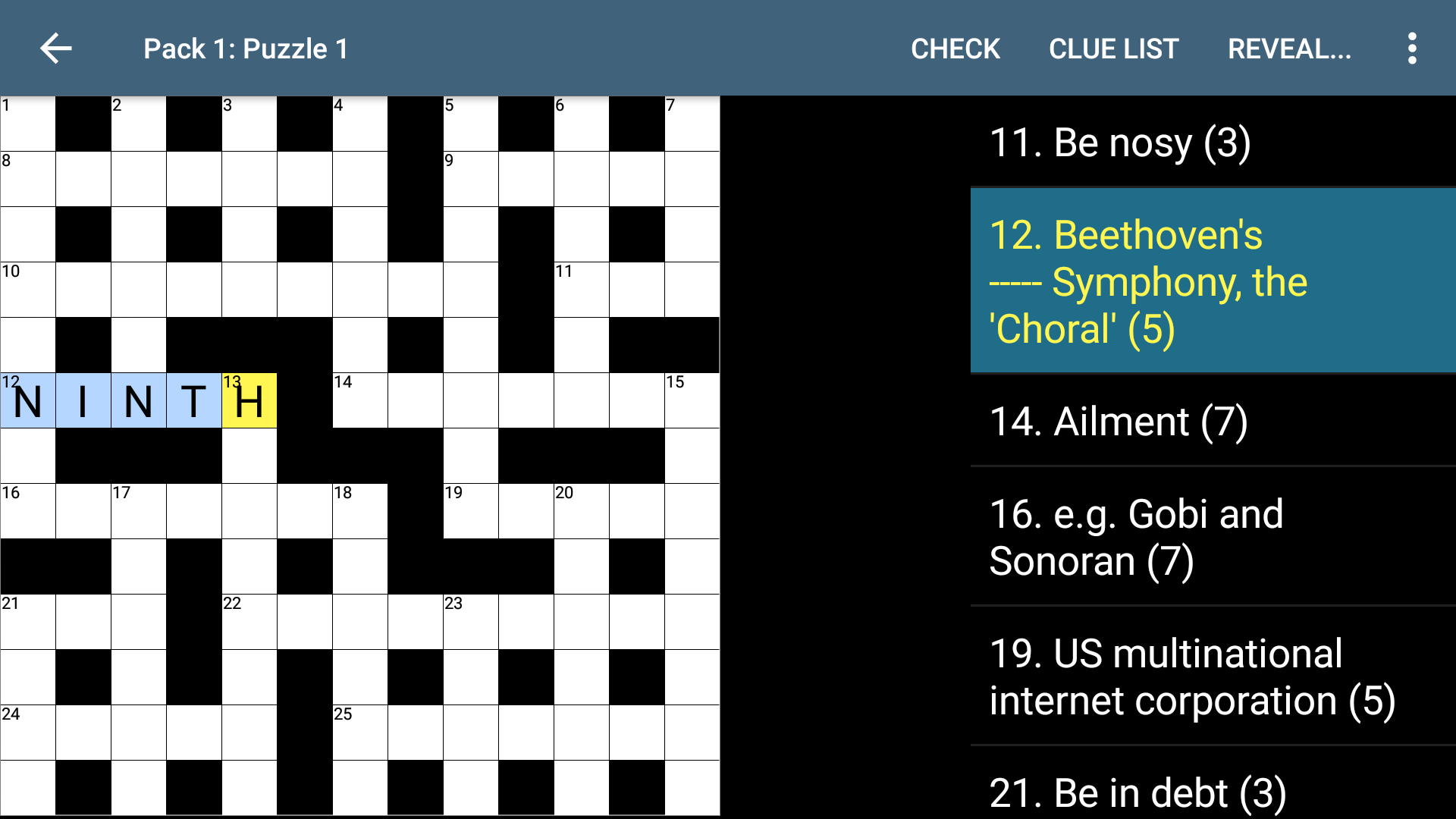 poorly behaved child crossword clue 3 letters